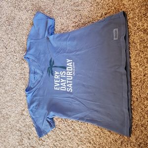 Life is Good - Every Day is Saturday v-neck tee shirt